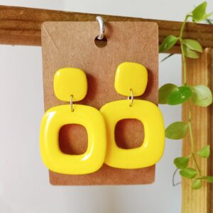 Grand Modèle Zoé vert jaune citron