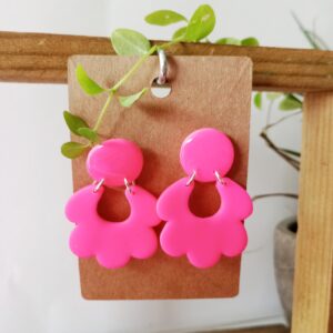 Modèle Valentine rose fluo