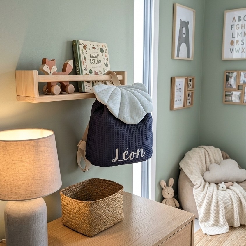 Le sac à dos coquillage 