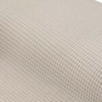coton gaufré greige