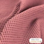 Coton gaufré marsala