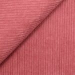 velours côtelé vieux rose foncé
